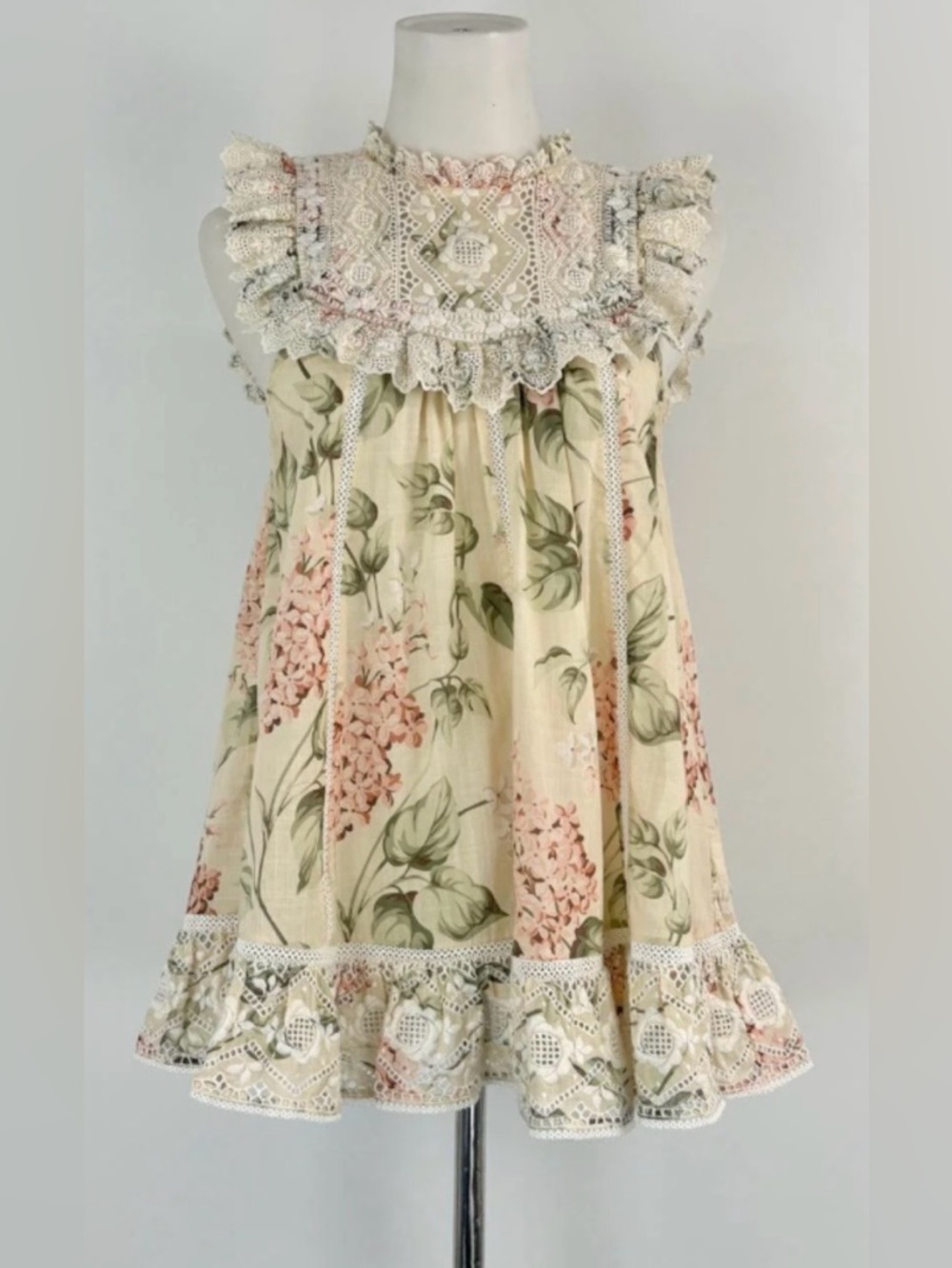 Zimmermann Prima Hydrangea Sleeveless Blouse | Size 1